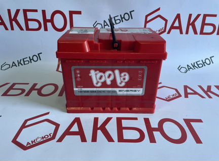 Аккумулятор 60 ач Topla / Доставка