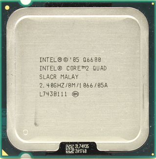 4 ядра по 2.4 Core 2 Quad Q6600