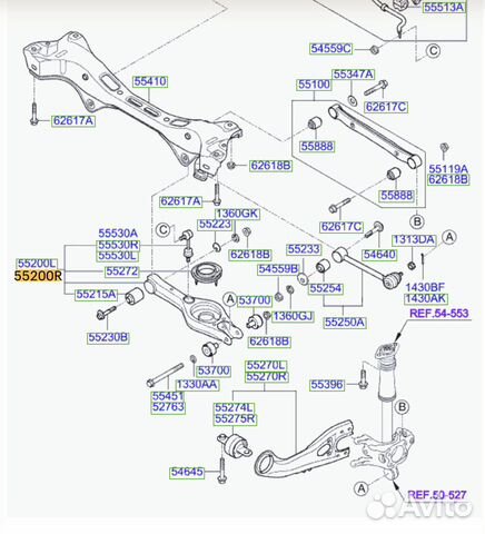 Задний рычаг Kia Sportage 3