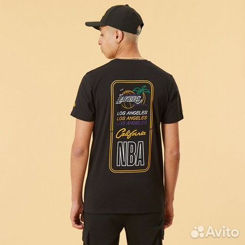 Новая футболка New Era Los Angeles Lakers