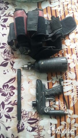 Маркер для игры в пейнтбол(обмен ) баллон продан