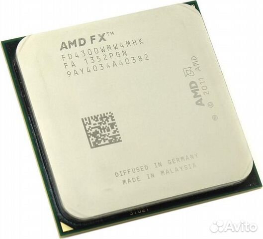 Процессор AMD FX-4300 3.8 GHz 4core Socket AM3+