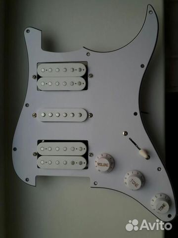 Fender Stratocaster Pickguard Noiseless HSH Set