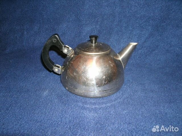 Чайник мельхиоровый СССР. 500мл. винтаж