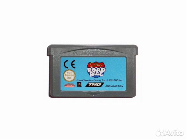 Nintendo Game Boy advance The Simpsons Road Rage