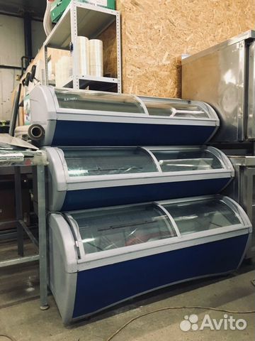 Морозильная витрина б/у под мороженое