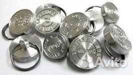 Металлическая печать с номером