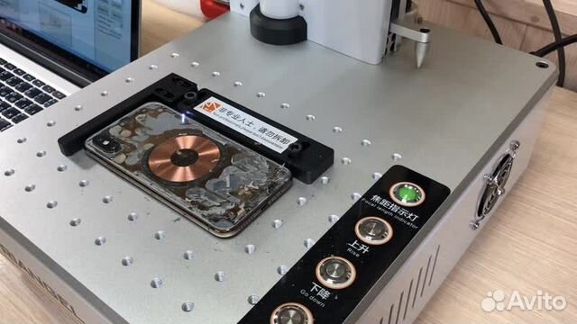 Замена заднего стекла iPhone Лазером