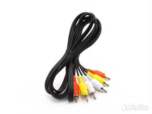 Кабель соединительный 3xRCA ) 3xRCA 1,5м