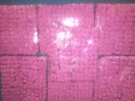 Розы для мишек, фоамиран