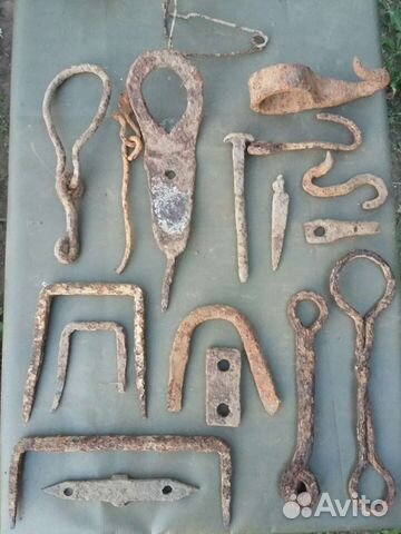 Старинные кованые железки