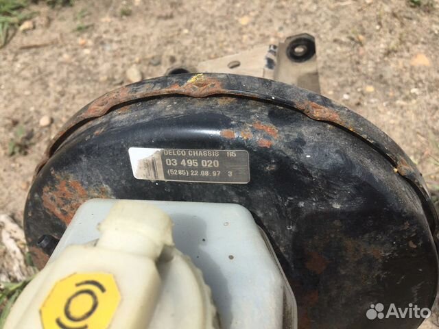 Ваккумный усилитель тормозов opel vectra b