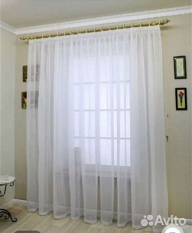 Тюль новый 400х240 вуаль