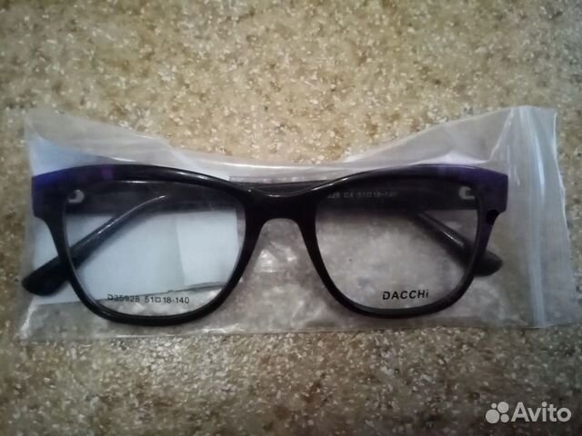 Оправа фиолетово-черная новая в упаковке