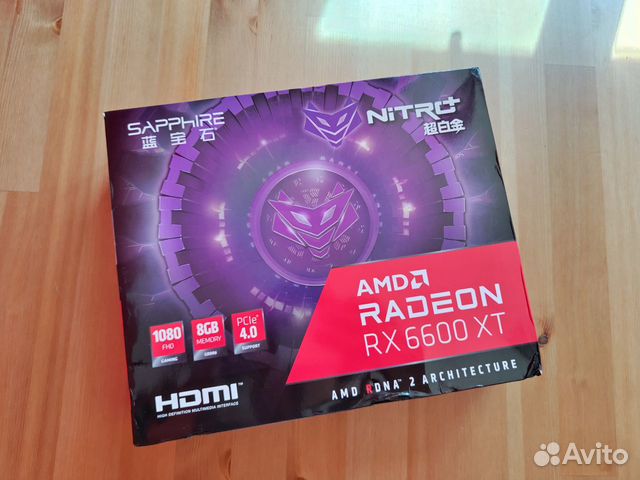 Sapphire AMD Radeon RX 6600 XT nitro+ gaming OC купить в Черноголовке |  Электроника | Авито