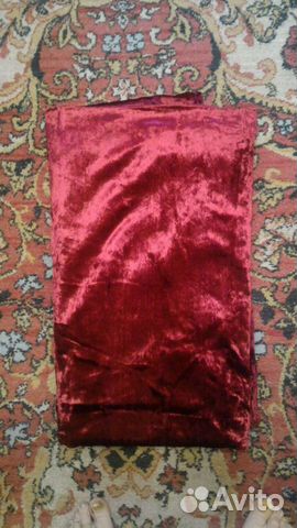 Шторы бархатные