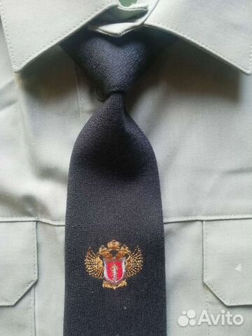 Галстук, рубашка, погоны фскн