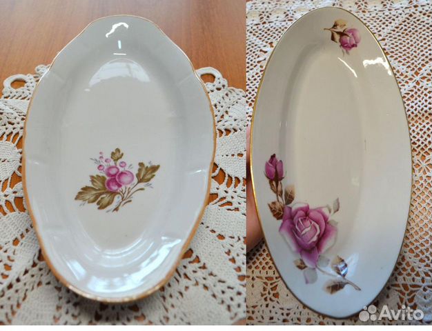 Салатники, селёдочницы СССР