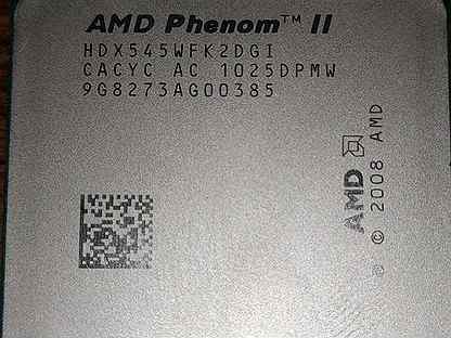 Процессор Amd Phenom ll x2 545