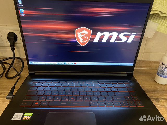 Ноутбук msi gf65 Thin 10ue 085