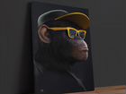 Картины на холсте три обезьяны объявление продам