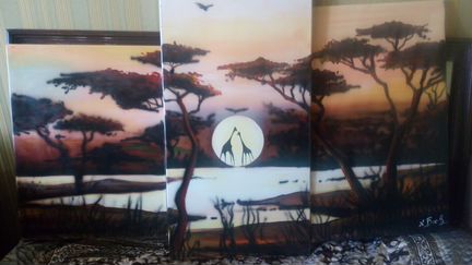 Пейзаж савванны