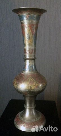 Ваза индия Латунь
