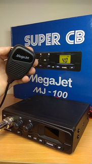Megajet MJ-100 бюджетная рация для дальнобойщиков