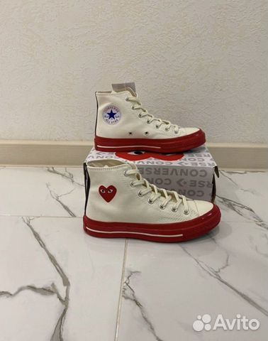 Кеды Converse play comme des garcons