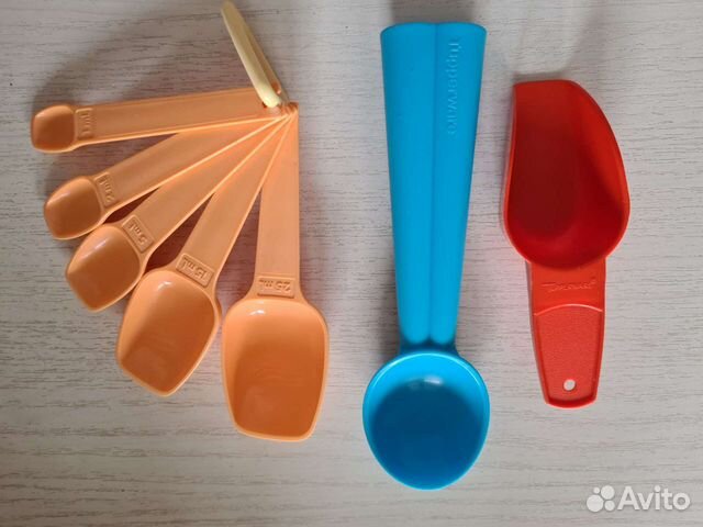 Посуда tupperware/ложки