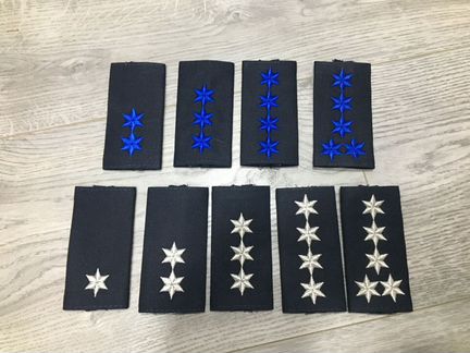 Погоны полиции и пожарных разных стран