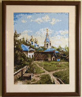 Вышивка крестом готовые работы