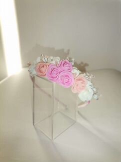 Ободок ручной работы. Повязка на голову