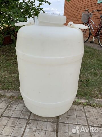 Фляга пластмассовая 50 л для пищевых продуктов