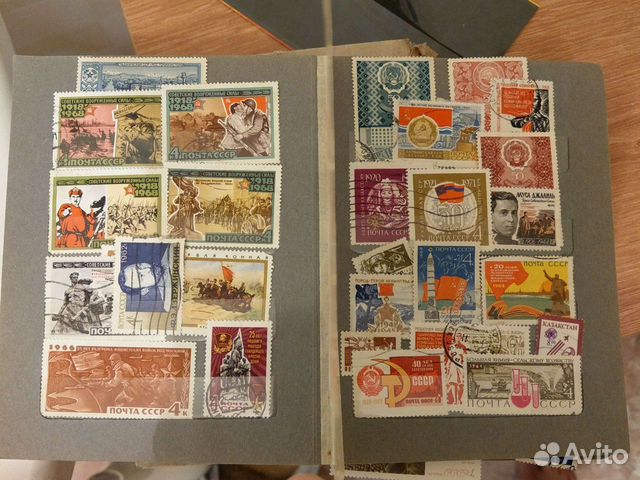 Альбом с марками СССР