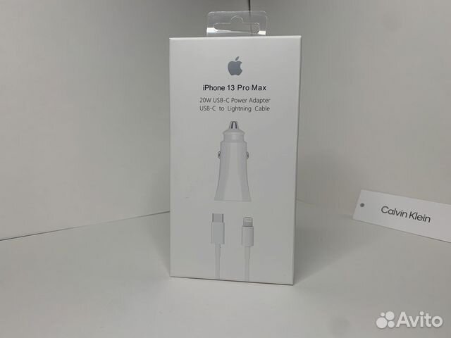 Автомобильное зарядное устройство Apple