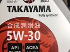 Масло моторное 5W-30 takayama 4 литра 5W30 объявление продам