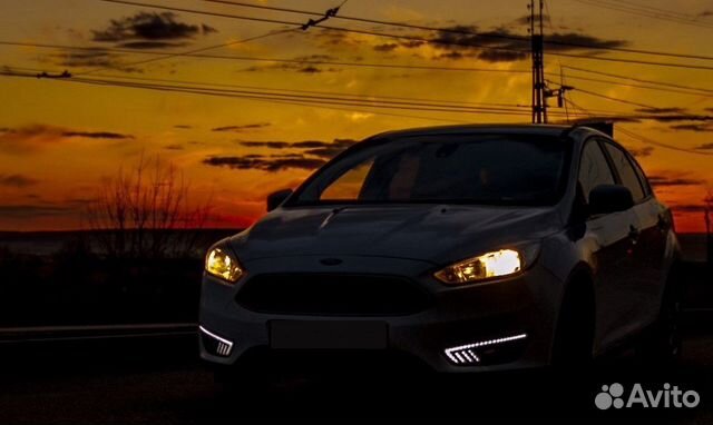 Бампер передний для Ford Focus 3 рестайлинг