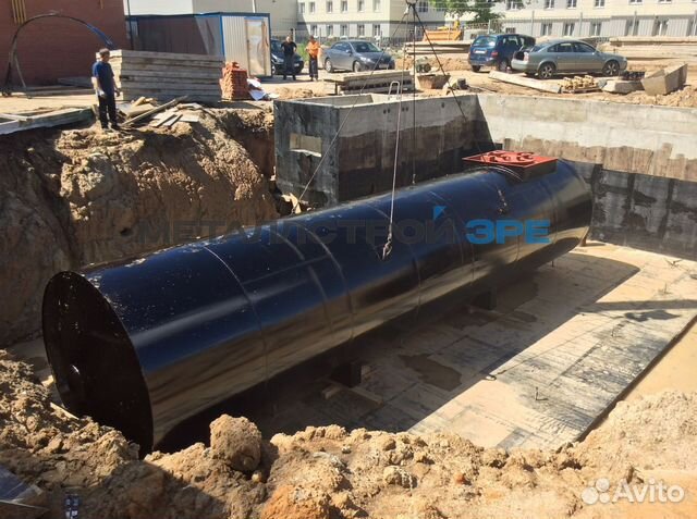 Резервуар горизонтальный стальной ргс-200 кубов