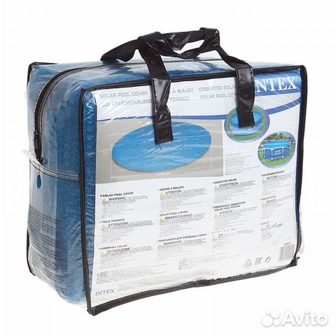 Тент прозрачный на бассейн 305 см