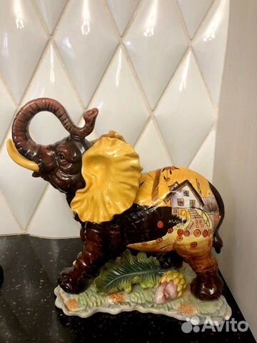 Слон керамический