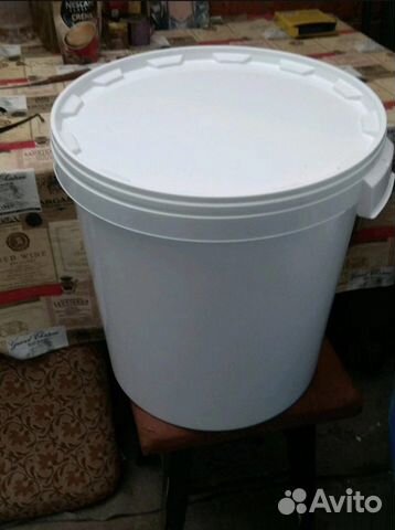 Ведро пластиковое с крышкой 30 литров