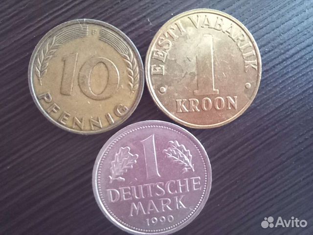 Монеты разные