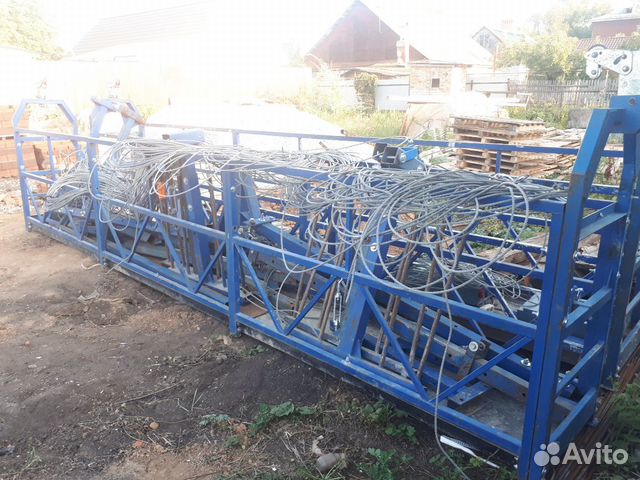 Строительная люлька, фасадный подъемник ZLP 630