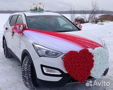 Украшения для свадебных автомобилей