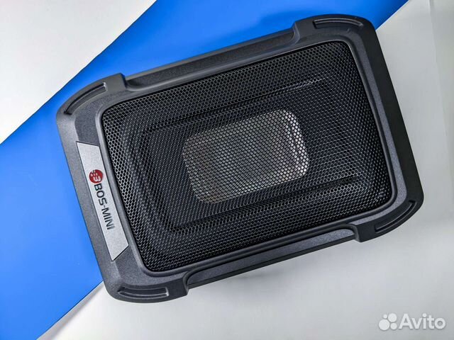 Активный сабвуфер плоский + регулятор громкости