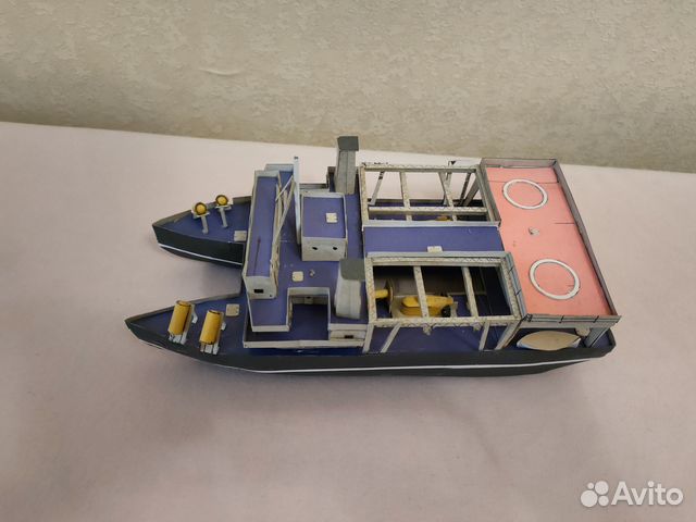 Сборные модели кораблей из картона