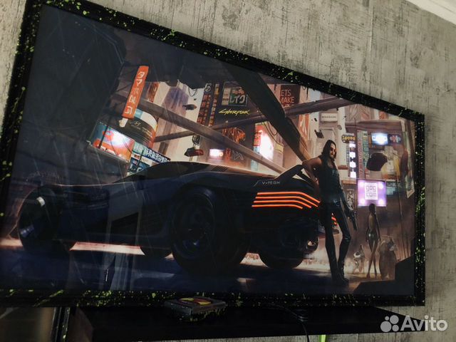 Игровой плакат Cyberpunk 2077