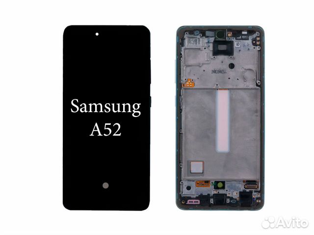 Новый оригинал дисплей с установкой Samsung A52