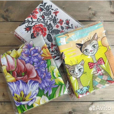 Кухонное полотенце новое